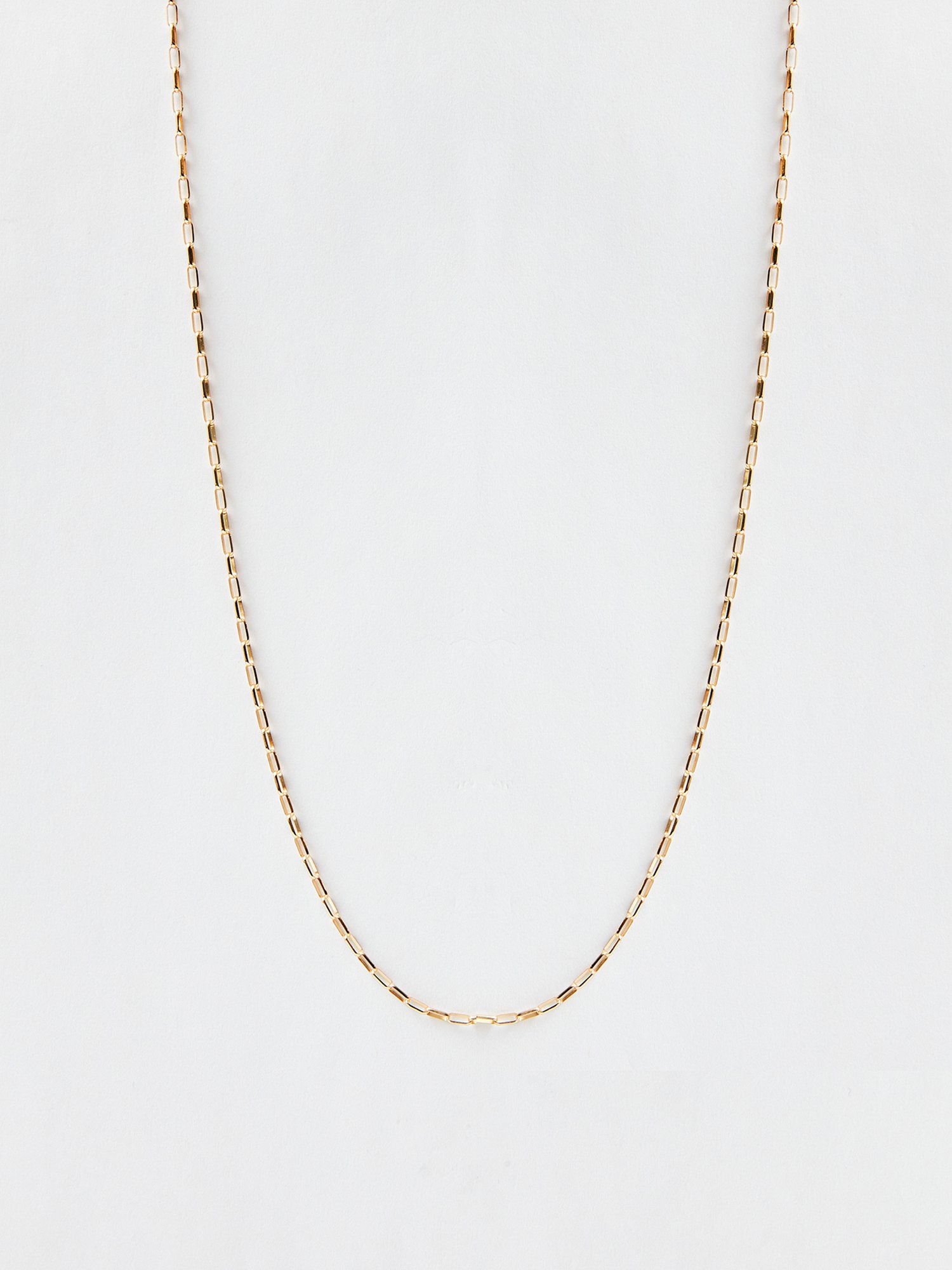 HELIOS / Square chain necklace