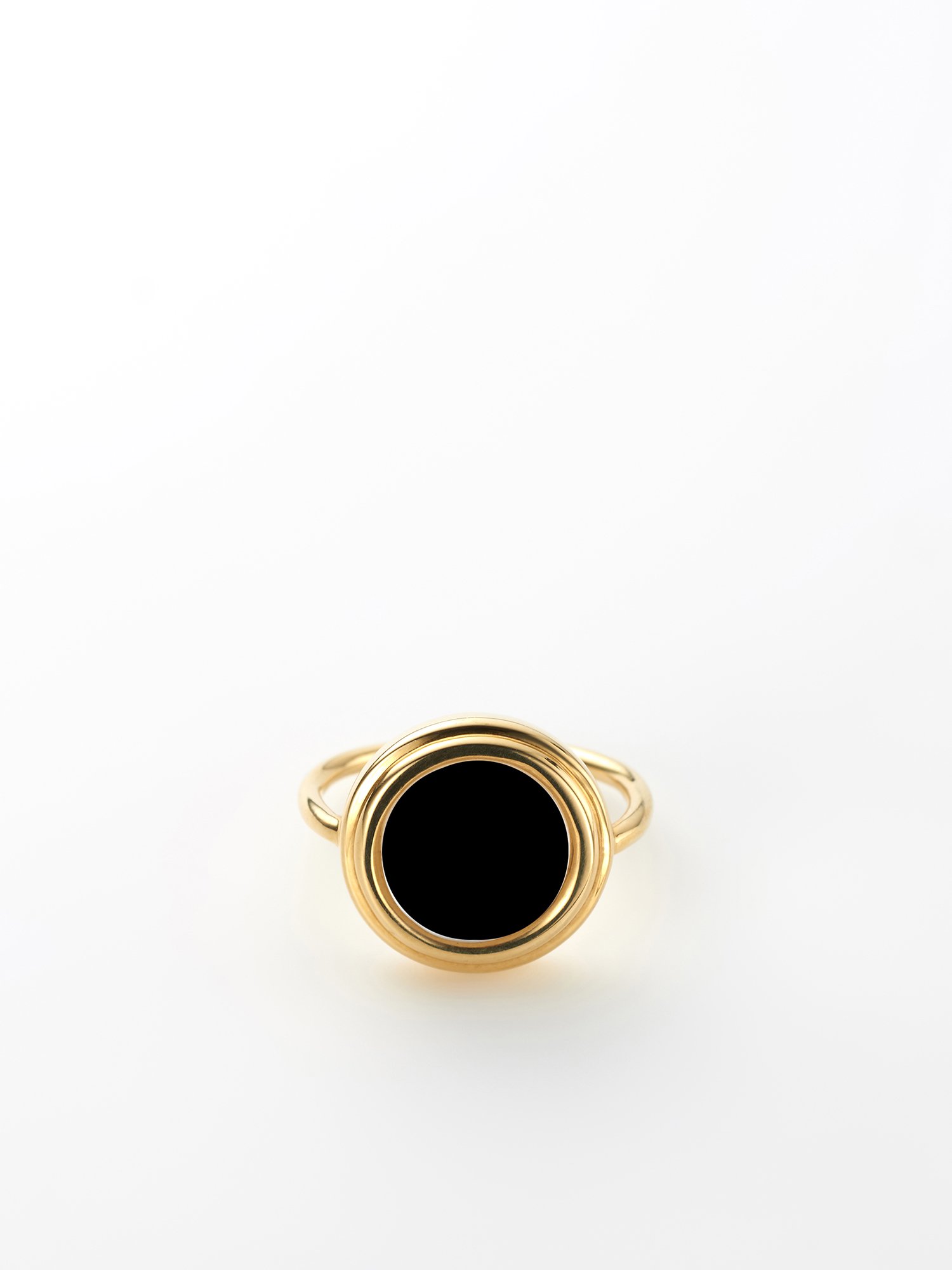  SOPHISTICATED VINTAGE / Planet ring / Onyx