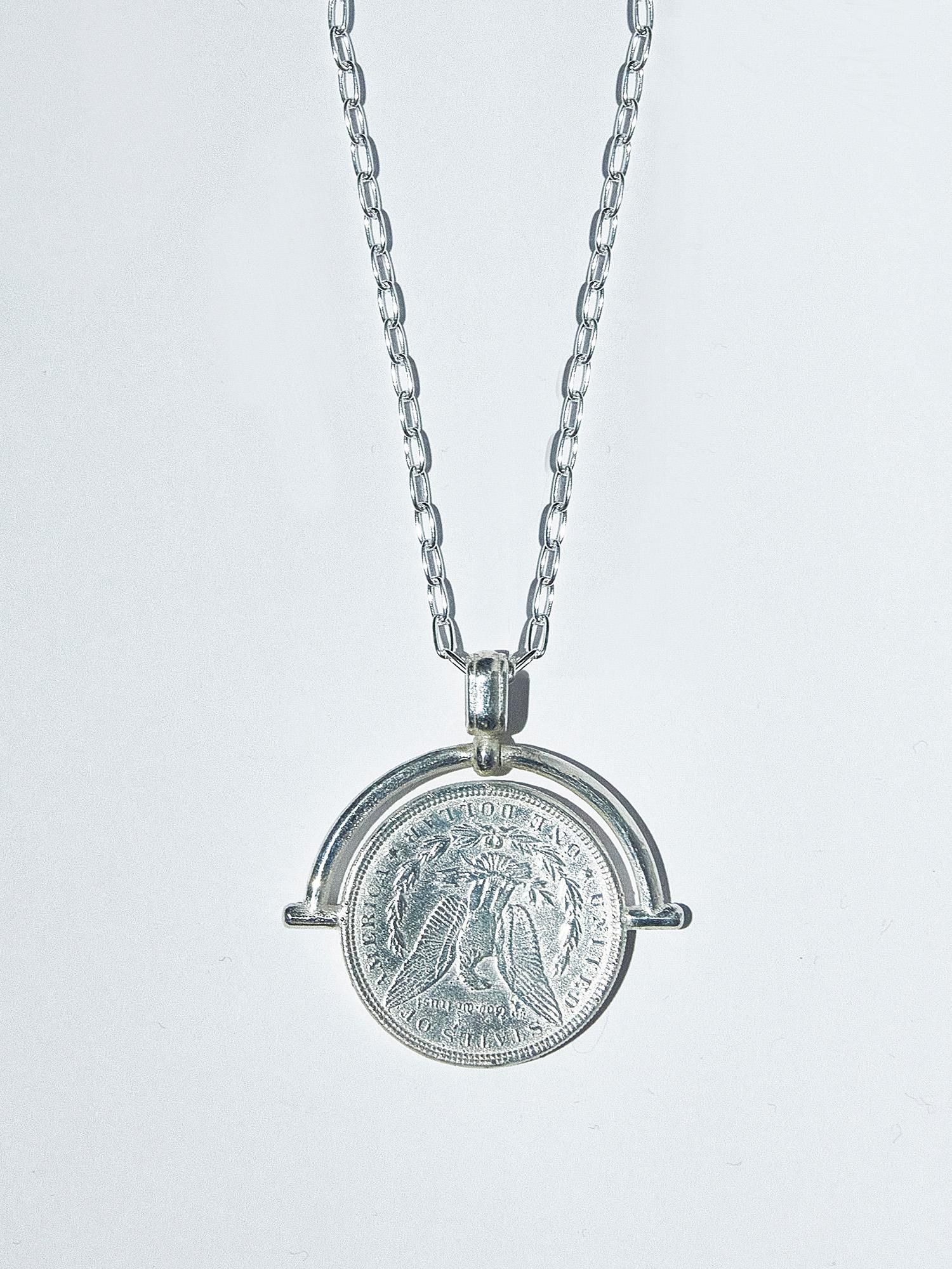 LUNA / Luna coin necklace ( Liberty ) - GIGI Jewelry LUNA / Luna coin necklace ( Liberty ) - GIGI Jewelry