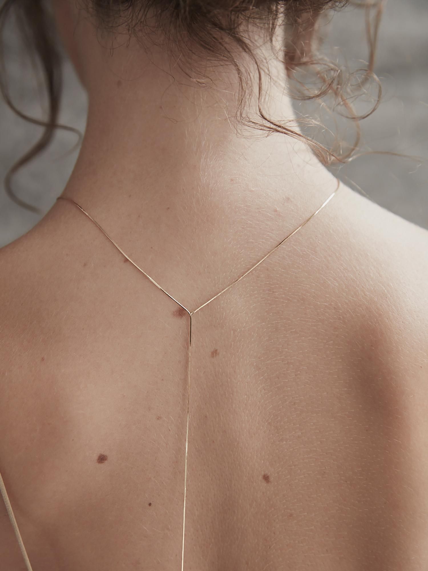 SOPHISTICATED VINTAGE / Aurora chain slide necklace - GIGI SOPHISTICATED VINTAGE / Aurora chain slide necklace - GIGI