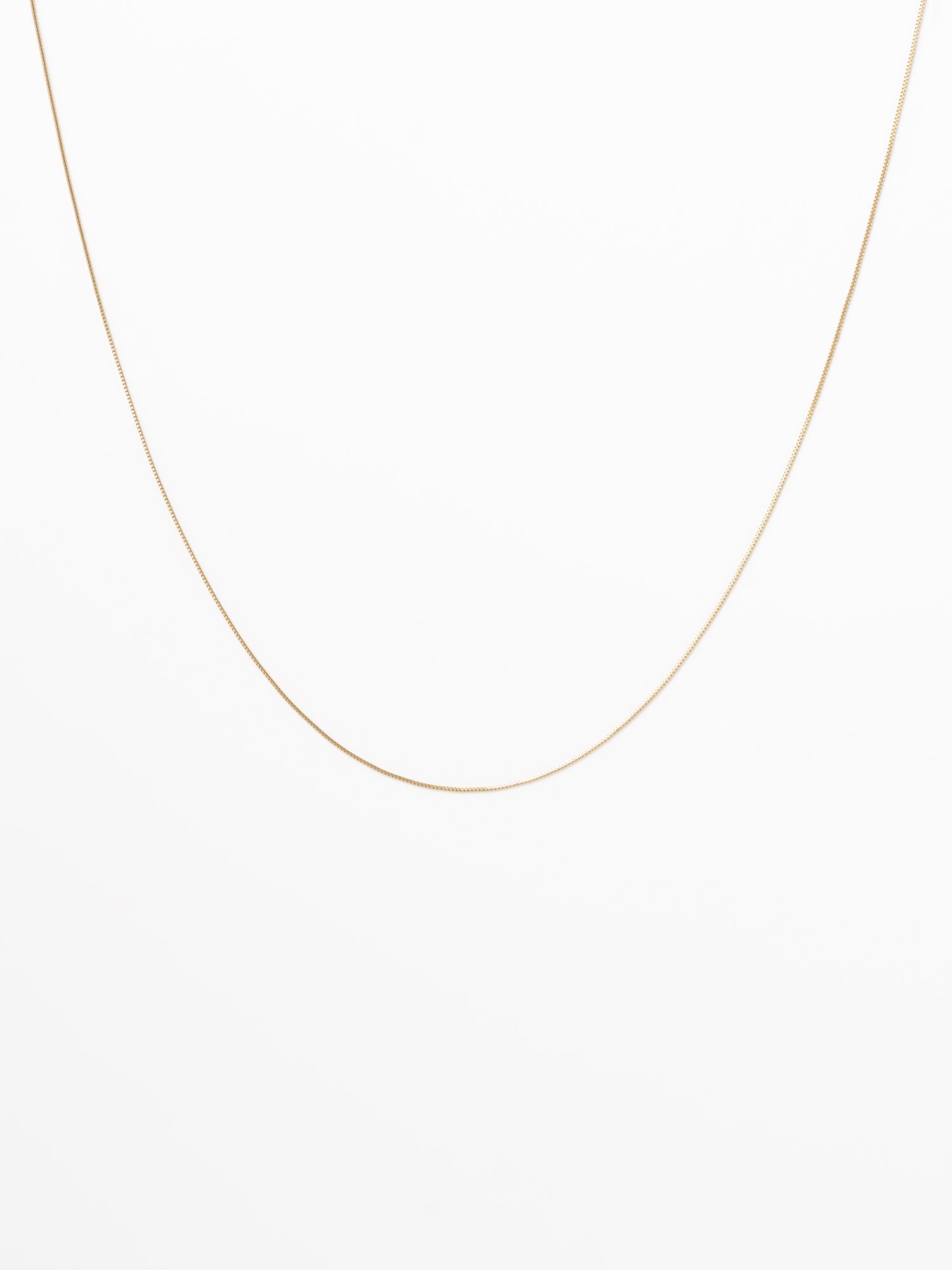  SOPHISTICATED VINTAGE / Gold line necklace / 380mm / ߸˾