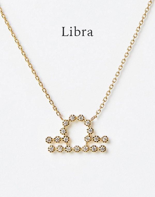 HISPANIA / Zodiac diamond necklace / 12星座 - GIGI Jewelry