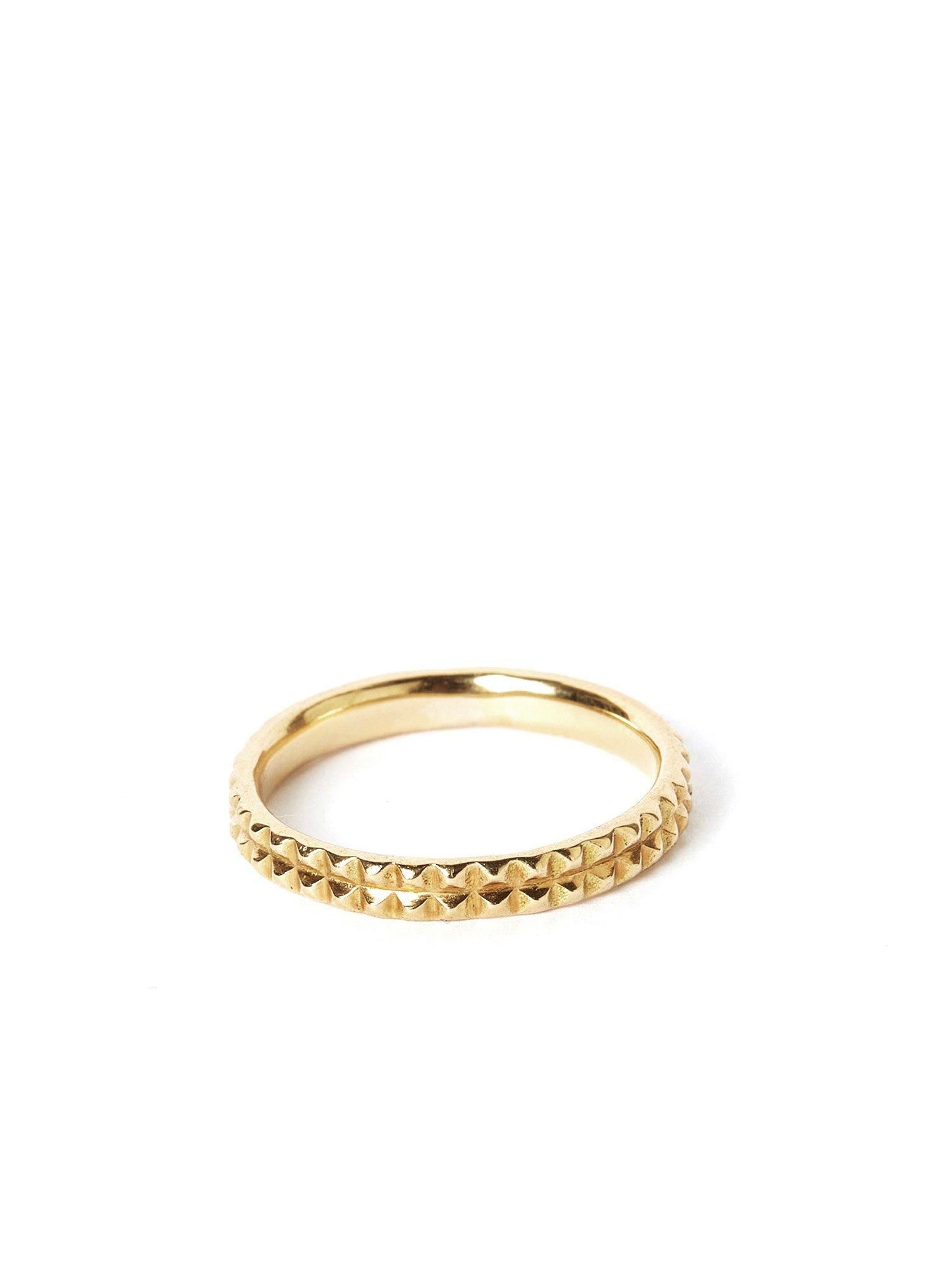HELIOS / Double diamond cut ring - GIGI Jewelry HELIOS / Double diamond cut ring - GIGI Jewelry