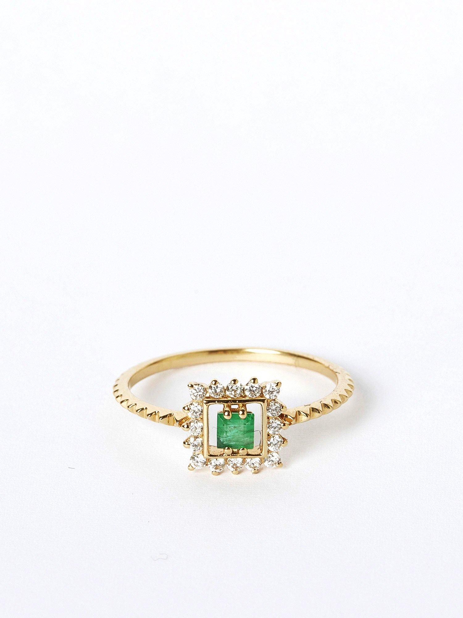 HISPANIA / Mahal ring ( Emerald ) - GIGI Jewelry