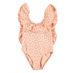 <img class='new_mark_img1' src='https://img.shop-pro.jp/img/new/icons24.gif' style='border:none;display:inline;margin:0px;padding:0px;width:auto;' />Tocoto Vintage/Strawberry print ruffled swimsuit