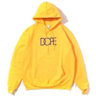 [DOPE] Classic Logo DopeChampion Hoodie Gold (M2XL)