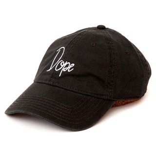 [DOPE] World Widetour 6Panel Low Cap  Black