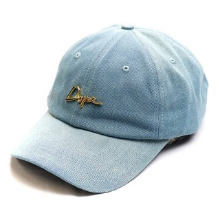 [DOPE] 24K Script Cap  Lt.Denim