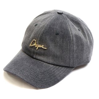 [DOPE] 24K Script Cap  Black.Denim