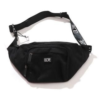 [DOPE] Box Logo Body Bag Black