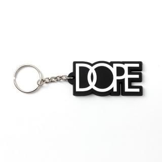 [DOPE] Logo Keychain Black