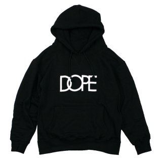 [DOPE] Classic Logo Hoodie Black (M〜2XLサイズ)