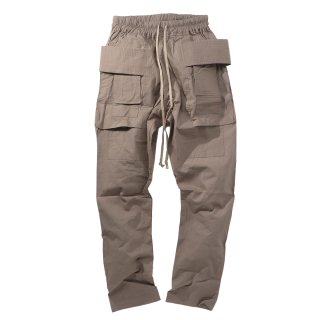 [MNML] Drop Crotch Cargo Pant Stone