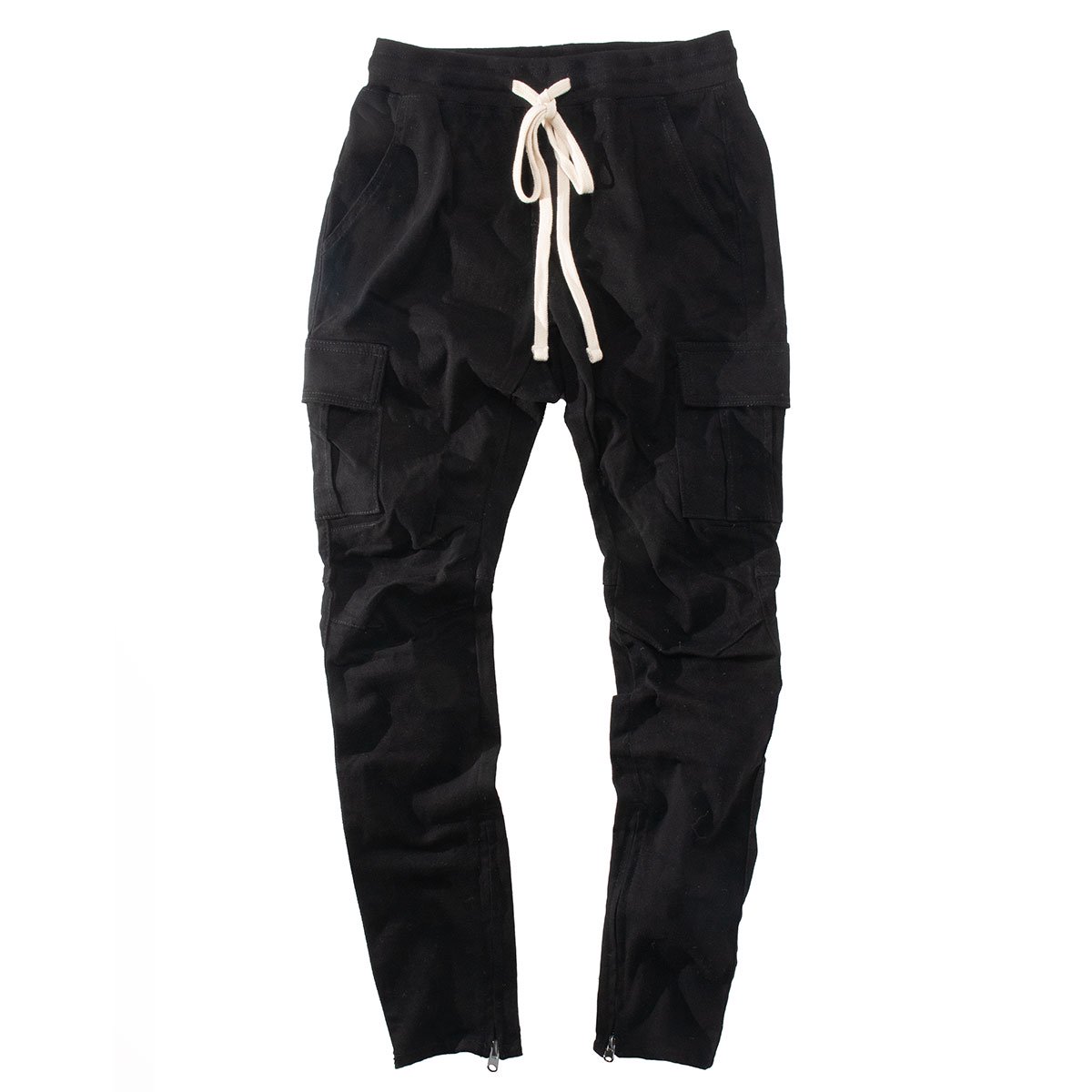 mnml] Cargo Drawcord Pants Black (XS～XLサイズ) - DOPE TOKYO