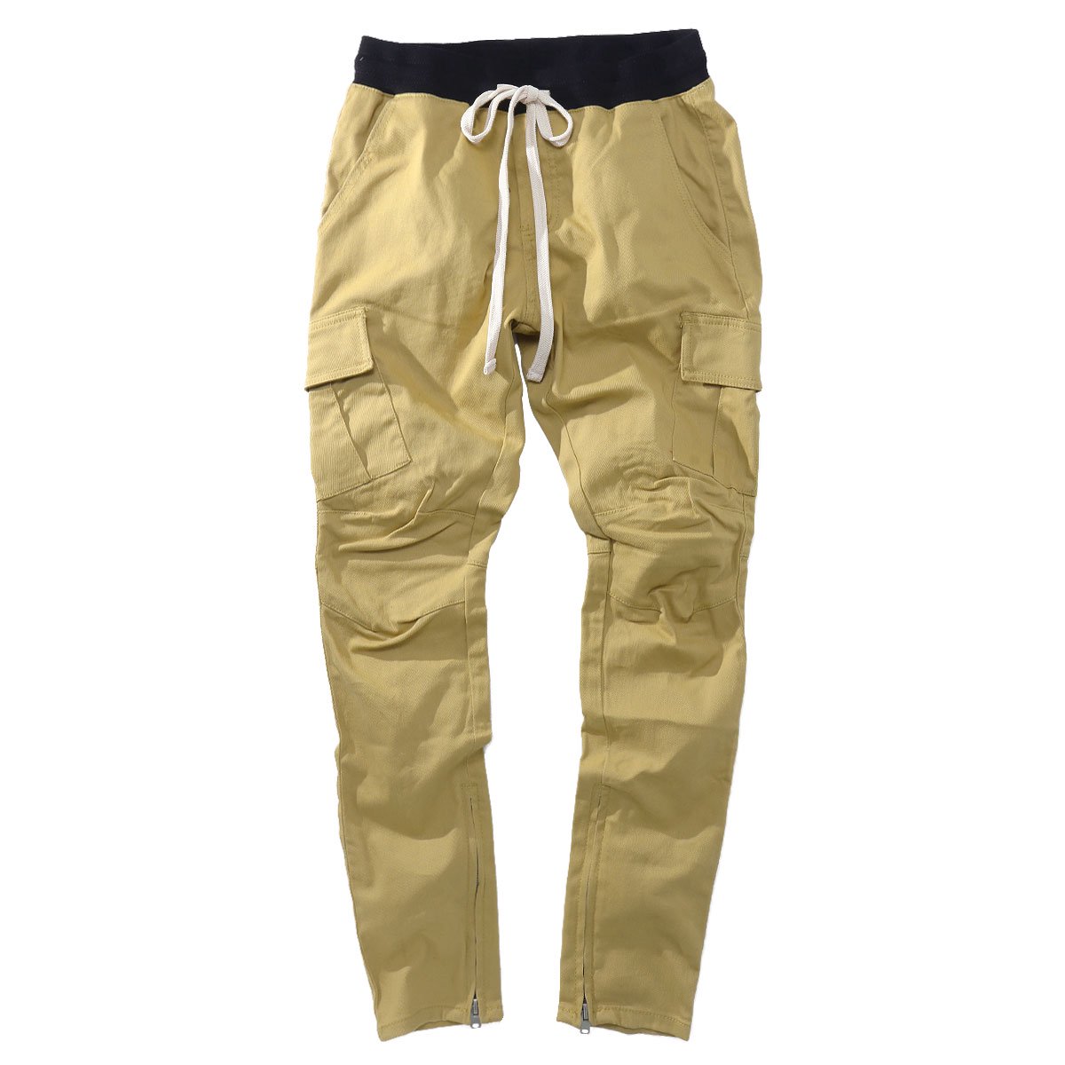 mnml] Cargo Drawcord Pants Khaki (XS～XLサイズ) - DOPE TOKYO