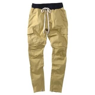 mnml] Cargo Drawcord Pants Olive (XS～XLサイズ) - DOPE TOKYO
