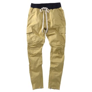 [MNML] Cargo Drawcord Pants Khaki (XS〜XLサイズ)