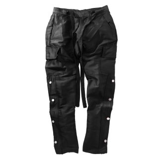 [mnml] Snap Zipper Cargo Pants Black (28〜38インチ)