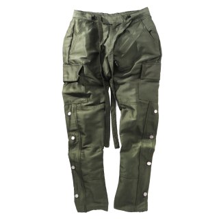 [mnml] Snap Zipper Cargo Pants Olive (28〜38インチ)

