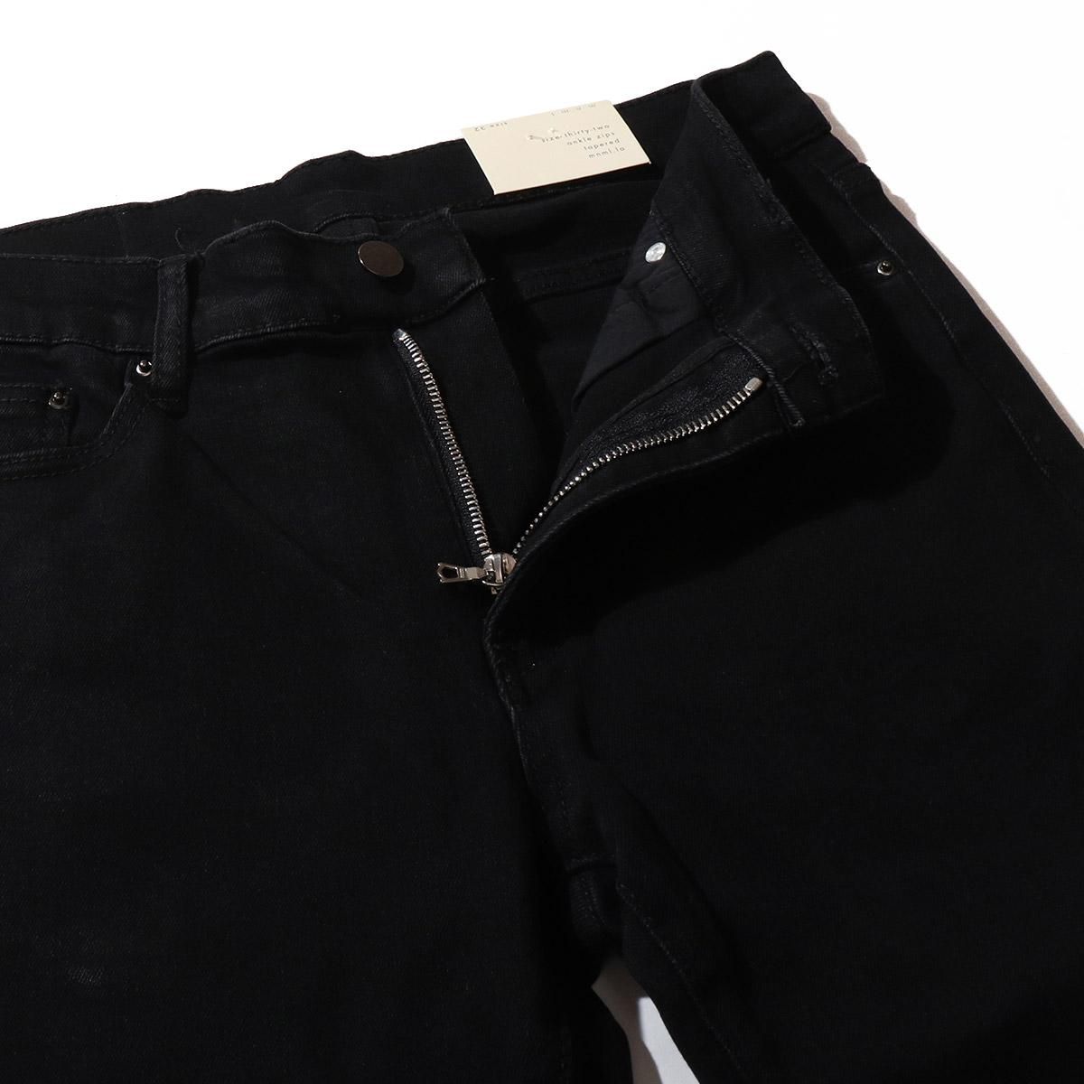 mnml S19 stretch denim 28インチ black