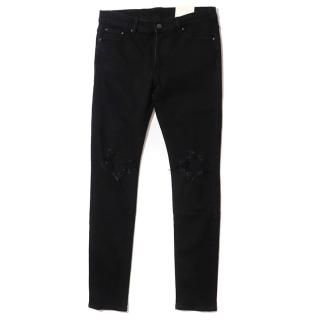 [mnml] X1 Stretch Denim Black (28～38インチ)