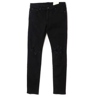 [mnml] X1 Stretch Denim Black (2838)