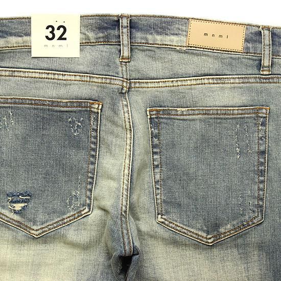 mnml] X162 Stretch Denim Blue (28～38インチ) - DOPE TOKYO