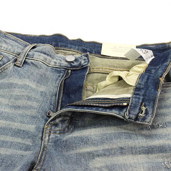 mnml] X186 Stretch Denim Blue/Black (28～38インチ) - DOPE