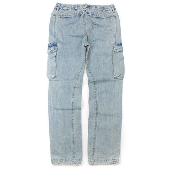 mnml] V216 Cargo Denim Light Blue (28～38インチ) - DOPE