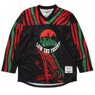 [HEADGEAR CLASSICS] A TRIBE CALLED QUEST LOW END THEORY HOCKEY JERSEY BLACK (L〜2XLサイズ)