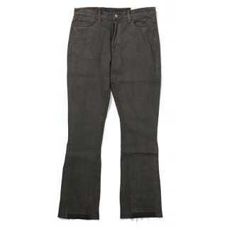 [mnml] B411 Flare Denim Purple Black  (2838)