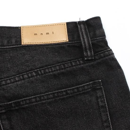 mnml] B119 Flare Denim Black (28～38インチ) - DOPE TOKYO
