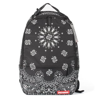 SPRAYGROUND BANDANA Backpack BLACK