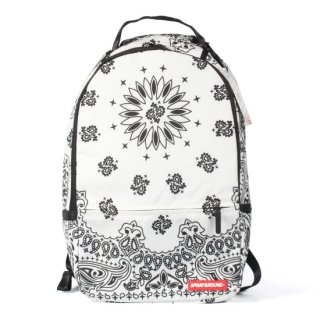 SPRAYGROUND BANDANA Backpack WHITE
