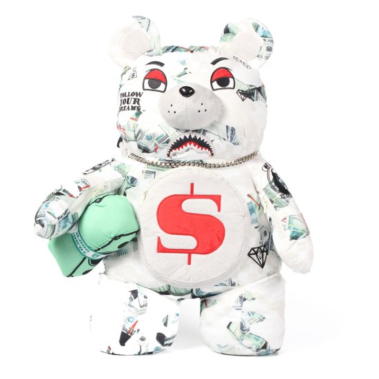 SPRAYGROUND] Powder 3Am Money Bear Backpack - DOPE TOKYO ドープ ...