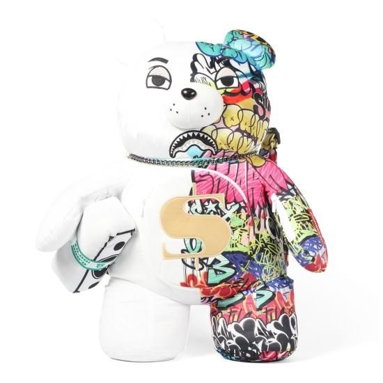 SPRAYGROUND] Half Graff Bear Backpack - DOPE TOKYO ドープ