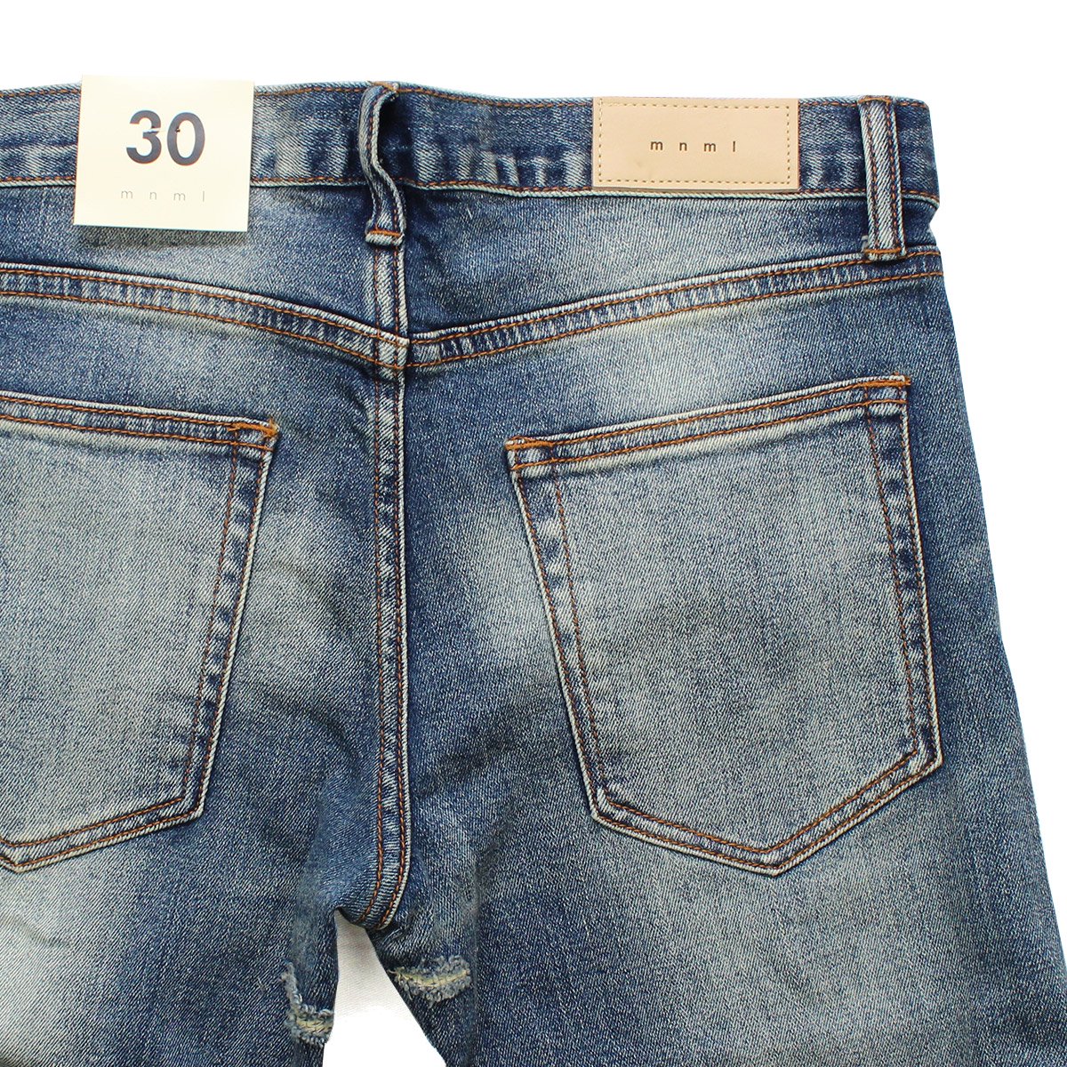 mnml] M12 Stretch Denim Blue (28～38インチ) - DOPE TOKYO ドープ