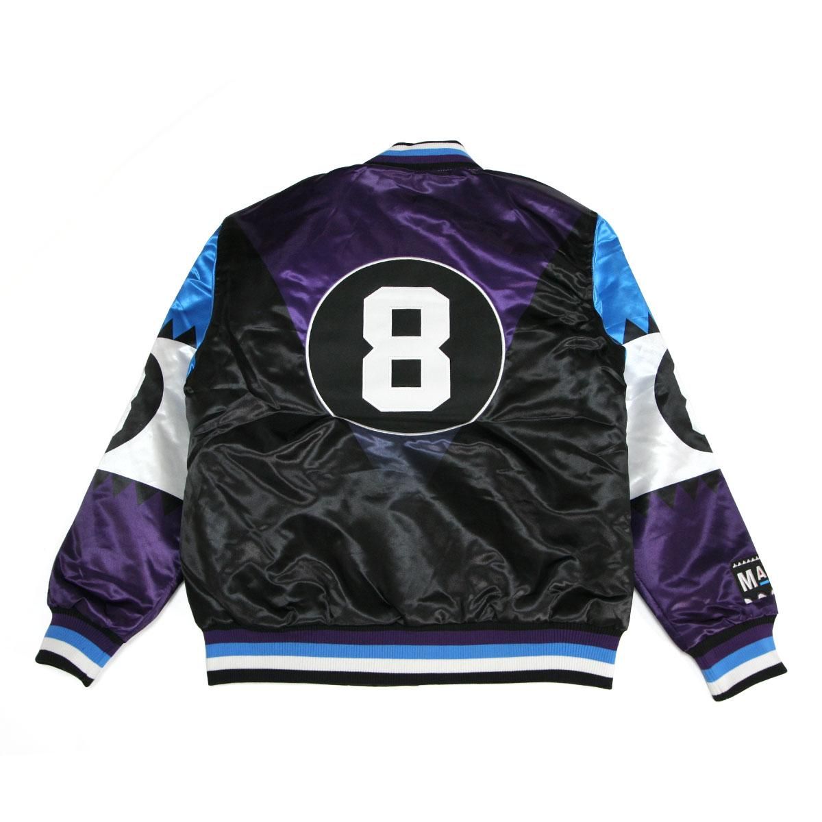 HEADGEAR CLASSICS] Martin 8 Ball Satin Jacket Blk/Blu (M