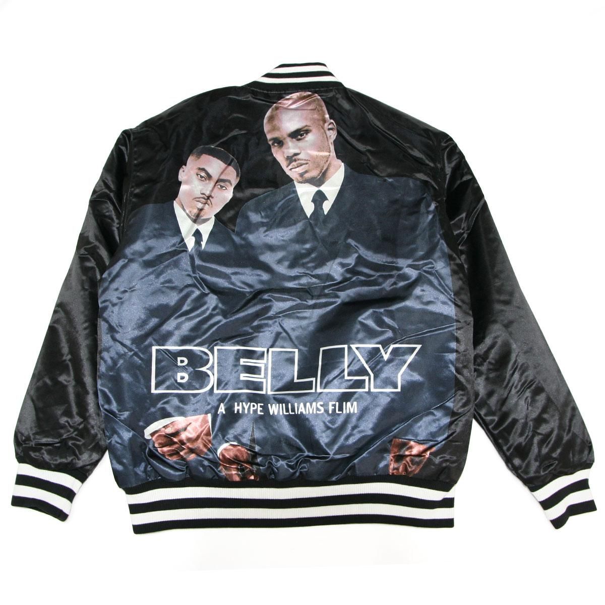 HEADGEAR CLASSICS] Belly Satin Jacket Black (M～2XLサイズ