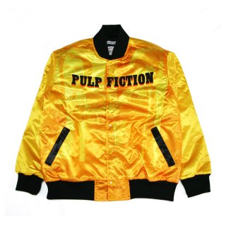 [HEADGEAR CLASSICS] Pulp Fiction Bad Yellow Satin Jacket Yellow (M〜2XLサイズ) 