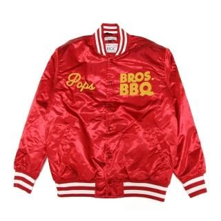 [HEADGEAR CLASSICS] Friday After Next Bros. Bbq Pops Satin Jacket Red (M2XL) 