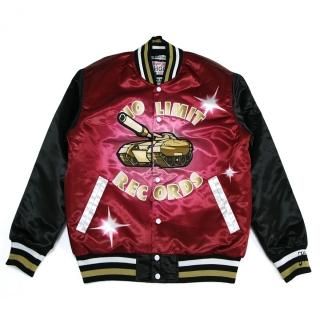 [HEADGEAR CLASSICS] No Limit Records Satin Jacket Gold (M～2XLサイズ) 