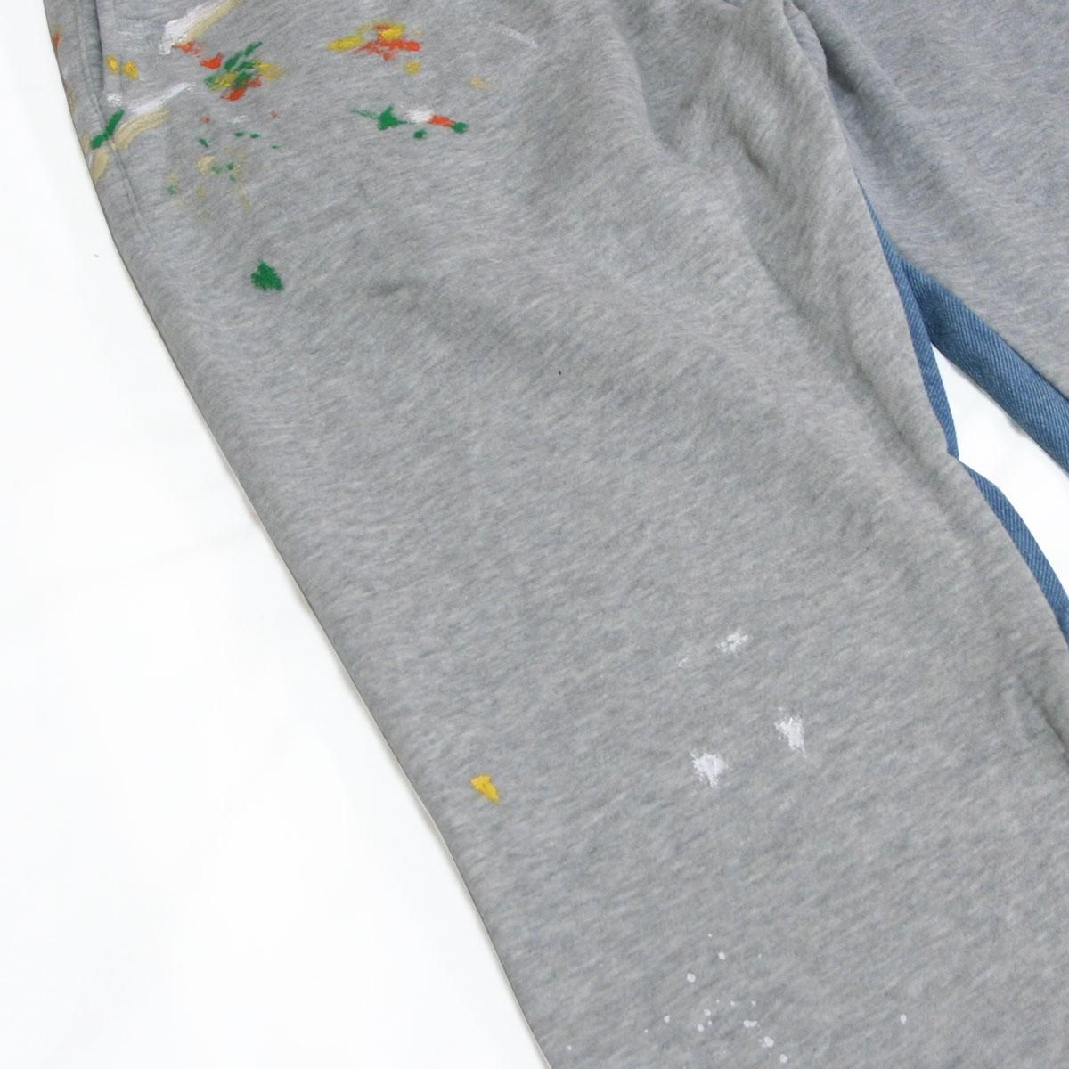 mnml] Contrast Bootcut Sweatpants Grey (S～Xl) - DOPE TOKYO