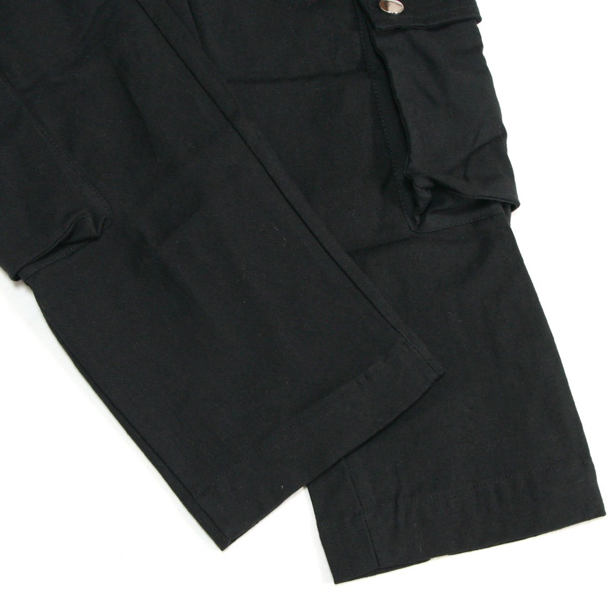 mnml] Contrast Taped Cargo Pants Black (S～2Xl) - DOPE TOKYO