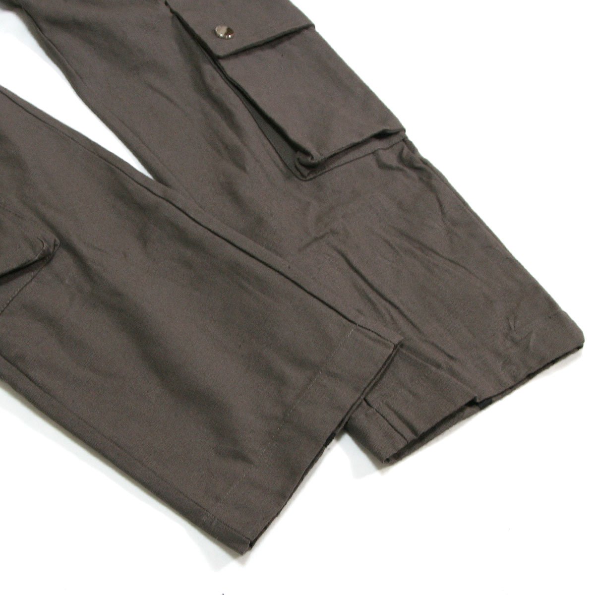 mnml] Contrast Taped Cargo Pants Grey (S～2Xl) - DOPE TOKYO ドープ