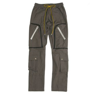 [mnml] Contrast Taped Cargo Pants Grey (S〜2Xl)