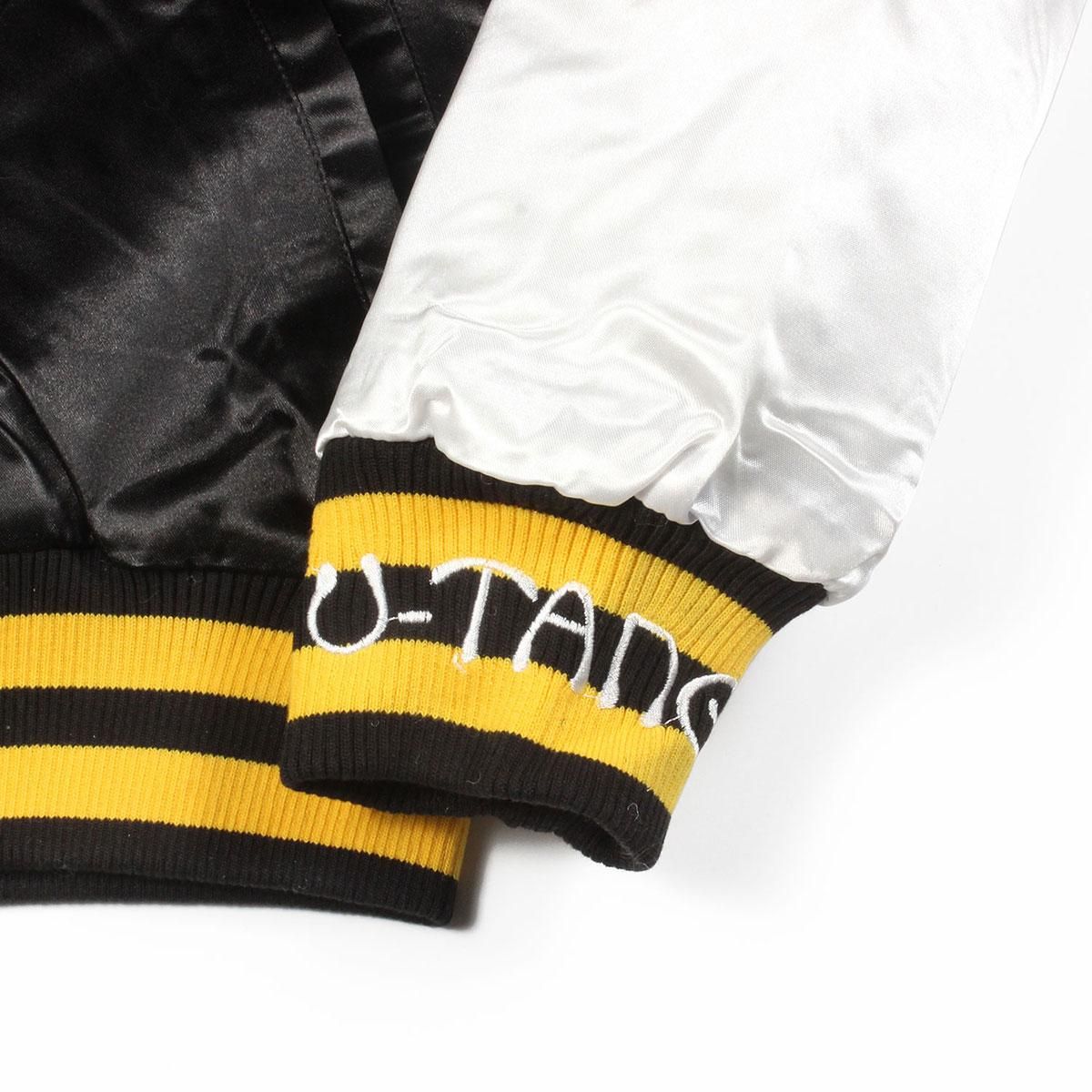 HEADGEAR CLASSICS] Wutang Clan Satin Jacket Blk/Wht (M～2XL