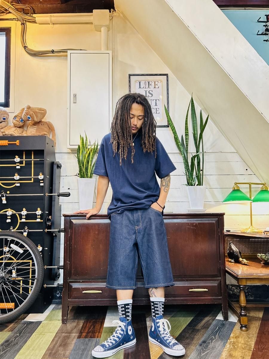 [JEMUT]★25SS★韓国人気★SKILL WASHED BERMUDA PANTS GOHEMP BASIC BOTTOMS | JUZU store | ジュズストア