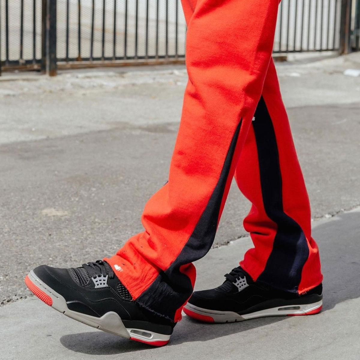 エルエイチピー/mnml/CONTRAST BOOTCUT SWEATPANTS mnml] Contrast Bootcut Sweatpants Red (S～Xl) - DOPE TOKYO