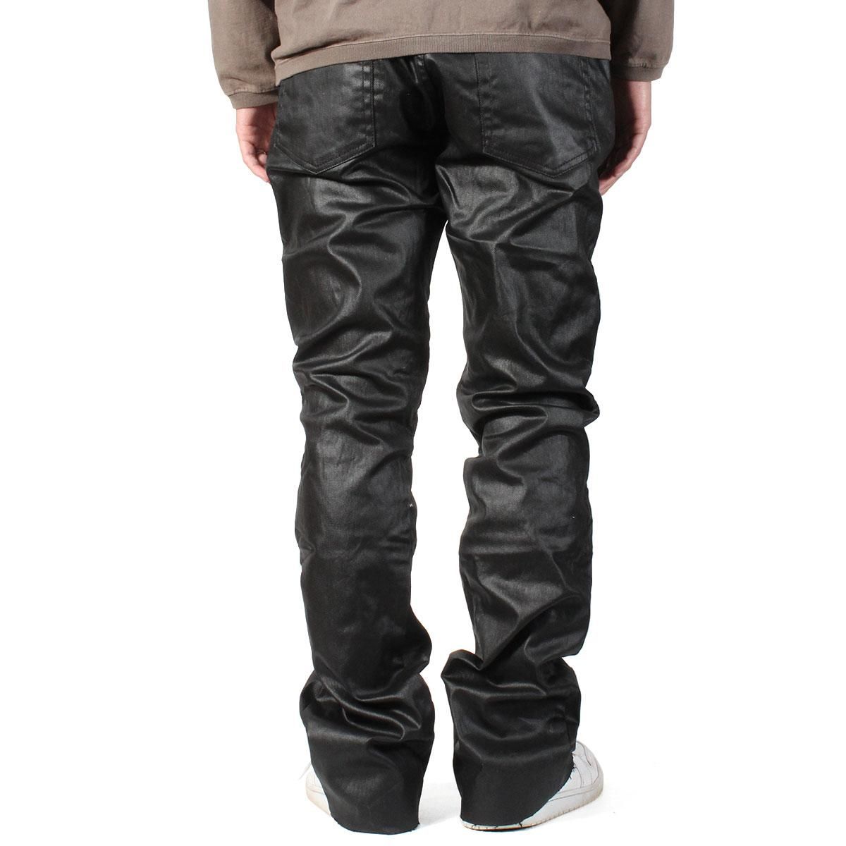 FUGA black coated denim